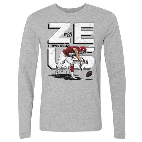 Travis Kelce Men's Long Sleeve T-Shirt | 500 LEVEL
