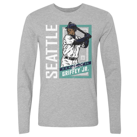 Ken Griffey Jr. Men's Long Sleeve T-Shirt | 500 LEVEL