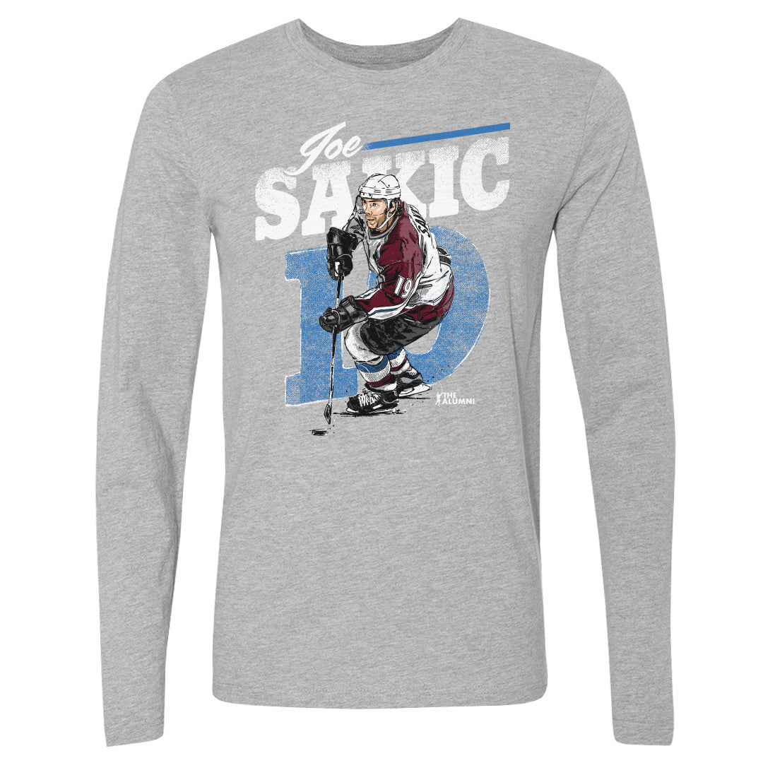 Joe Sakic Men's Long Sleeve T-Shirt | 500 LEVEL