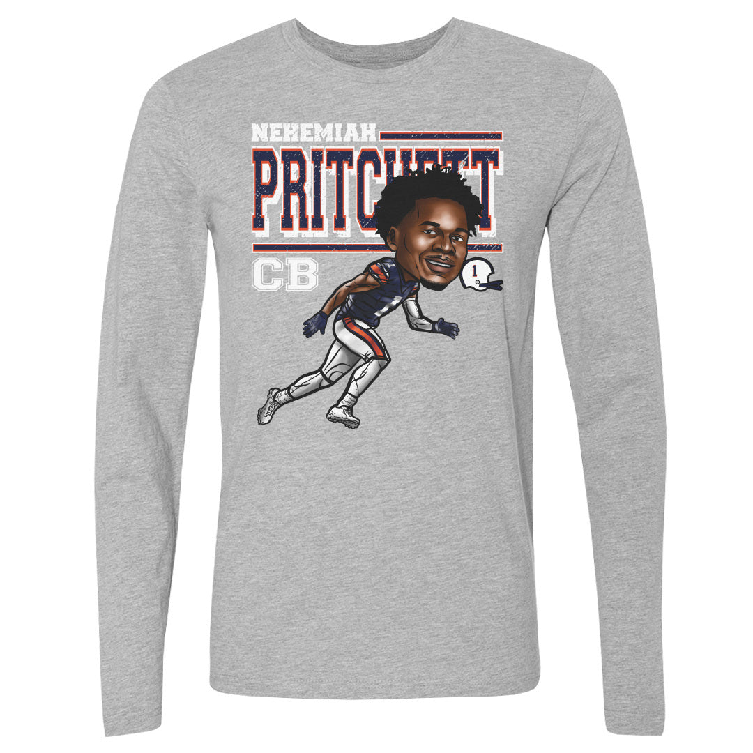 Nehemiah Pritchett Men's Long Sleeve T-Shirt | 500 LEVEL