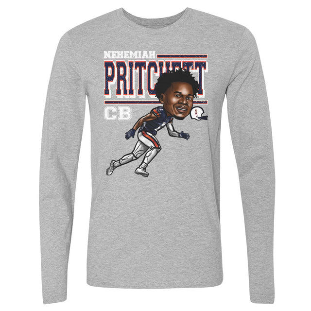 Nehemiah Pritchett Men's Long Sleeve T-Shirt | 500 LEVEL