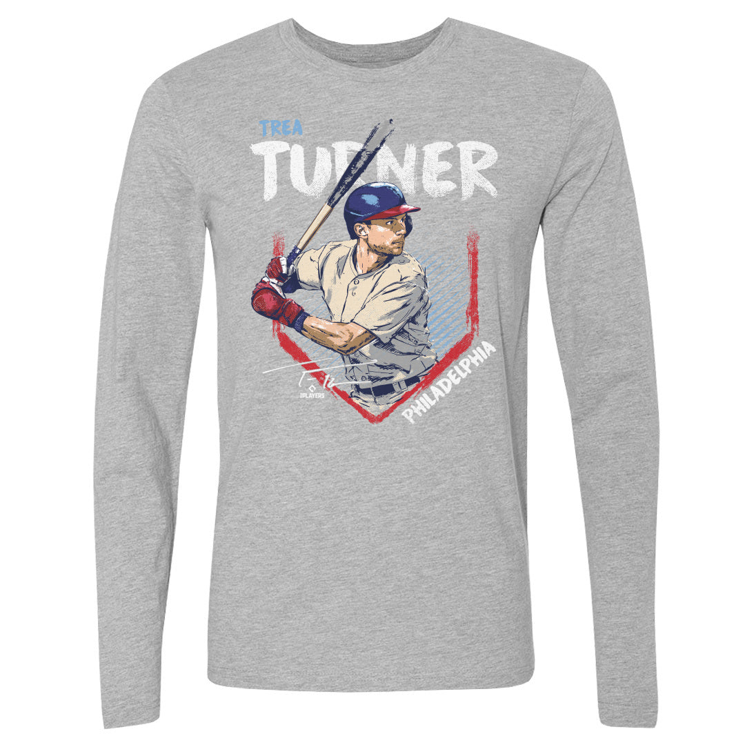 Trea Turner Men's Long Sleeve T-Shirt | 500 LEVEL