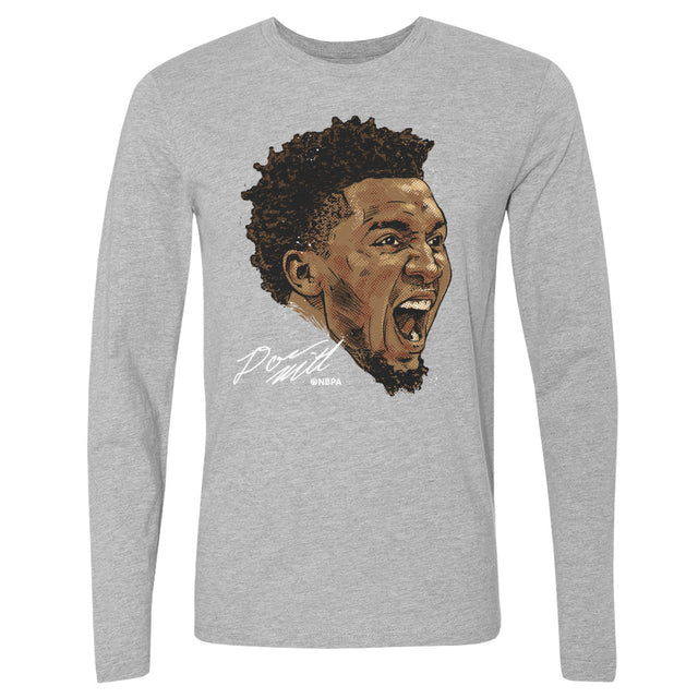 Donovan Mitchell Men's Long Sleeve T-Shirt | 500 LEVEL