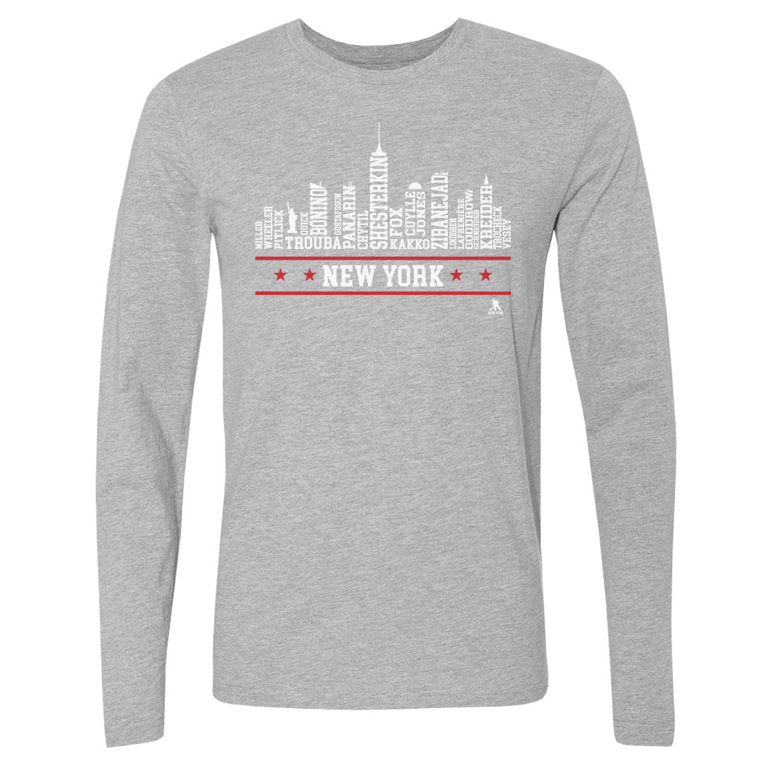 New York Men's Long Sleeve T-Shirt | 500 LEVEL