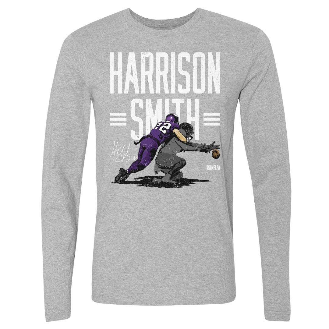 Harrison Smith Men's Long Sleeve T-Shirt | 500 LEVEL