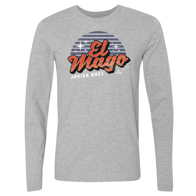 Javier Baez Men's Long Sleeve T-Shirt | 500 LEVEL