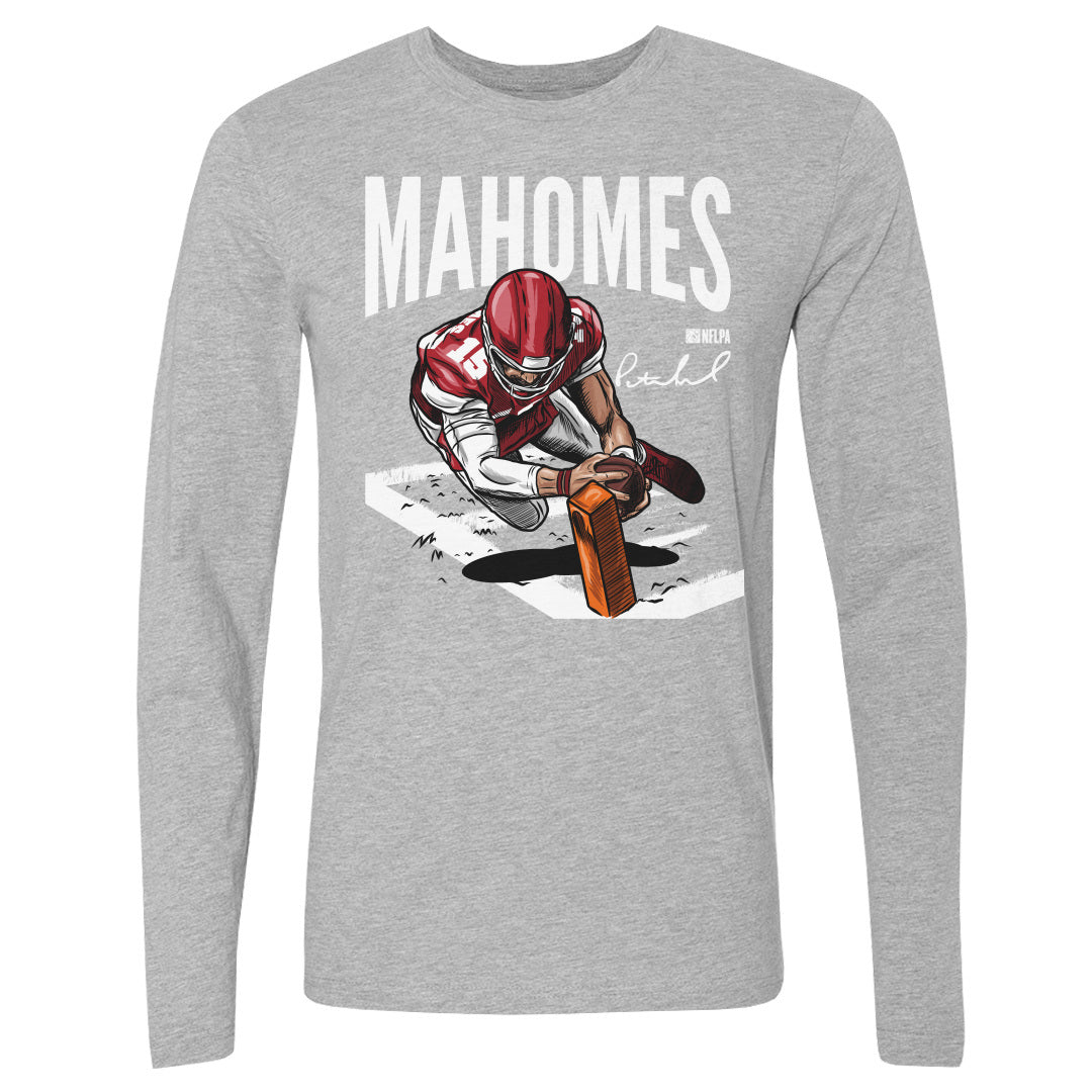 Patrick Mahomes Men's Long Sleeve T-Shirt | 500 LEVEL