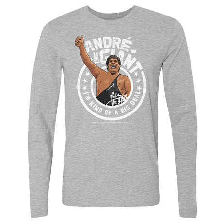 Andre The Giant Men's Long Sleeve T-Shirt | 500 LEVEL