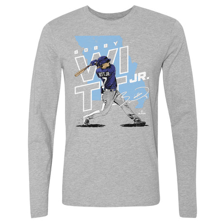 Bobby Witt Jr. Men's Long Sleeve T-Shirt | 500 LEVEL