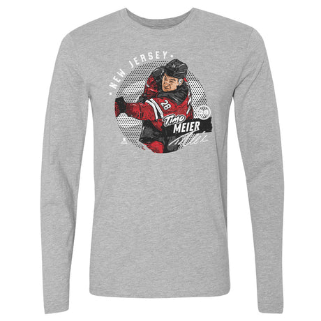Timo Meier Men's Long Sleeve T-Shirt | 500 LEVEL