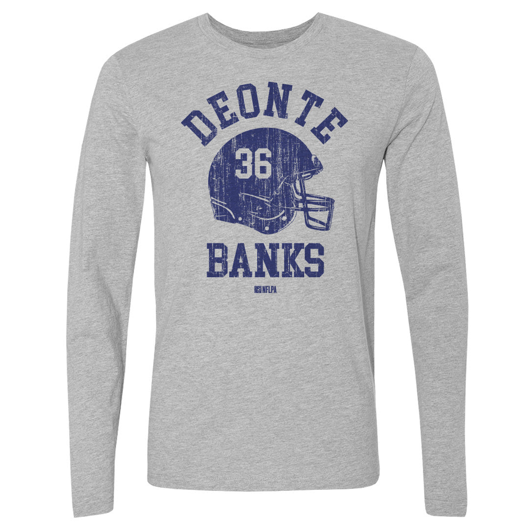 Deonte Banks Men&#39;s Long Sleeve T-Shirt | 500 LEVEL