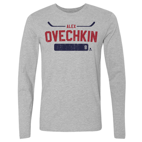 Alex Ovechkin Men's Long Sleeve T-Shirt | 500 LEVEL