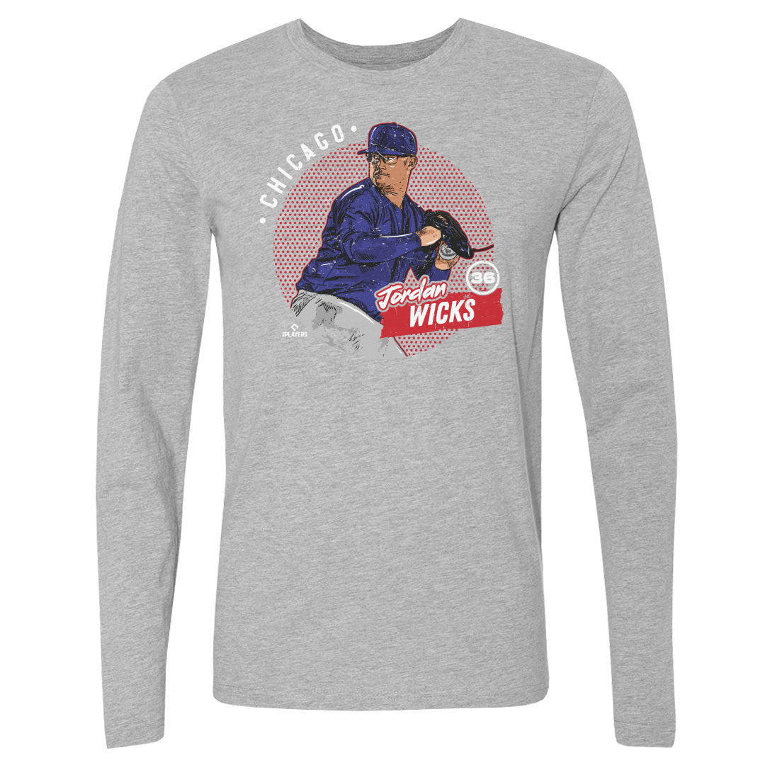 Jordan Wicks Men's Long Sleeve T-Shirt | 500 LEVEL