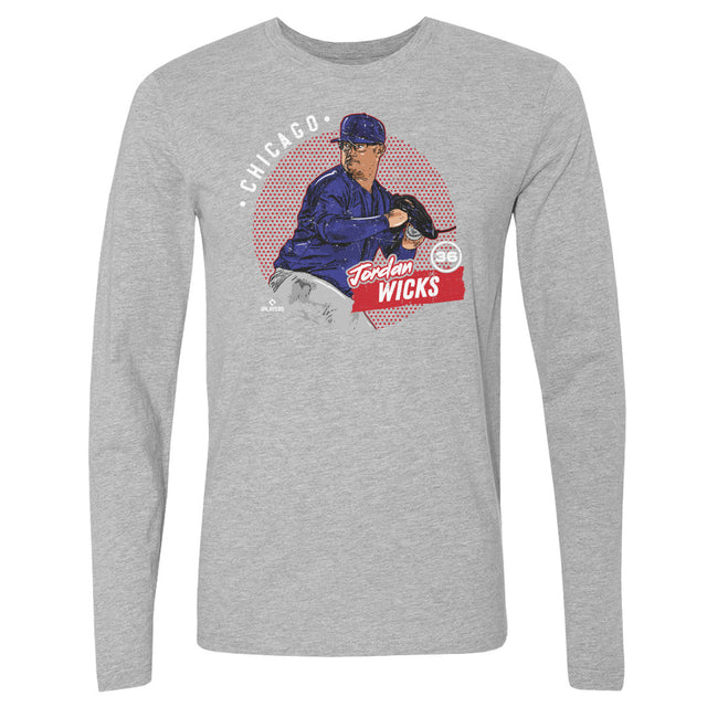 Jordan Wicks Men's Long Sleeve T-Shirt | 500 LEVEL