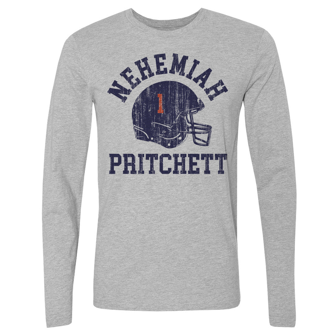 Nehemiah Pritchett Men's Long Sleeve T-Shirt | 500 LEVEL