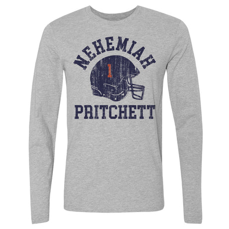 Nehemiah Pritchett Men's Long Sleeve T-Shirt | 500 LEVEL