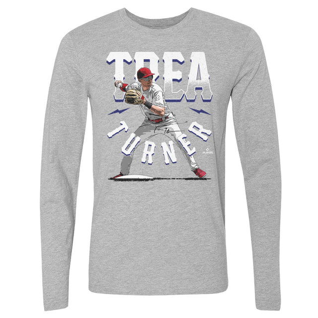 Trea Turner Men's Long Sleeve T-Shirt | 500 LEVEL
