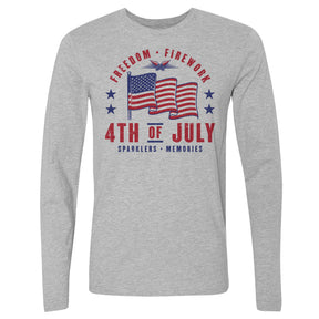 USA Men's Long Sleeve T-Shirt | 500 LEVEL