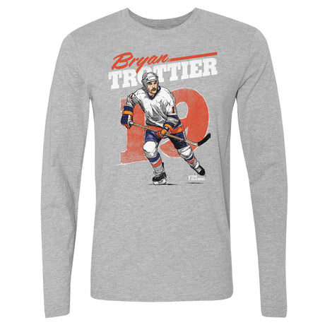 Bryan Trottier Men's Long Sleeve T-Shirt | 500 LEVEL