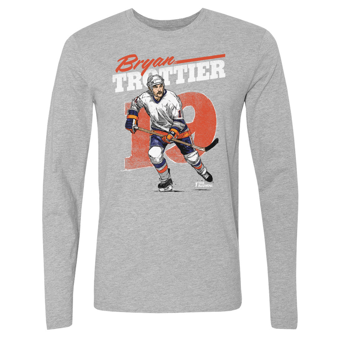 Bryan Trottier Men&#39;s Long Sleeve T-Shirt | 500 LEVEL