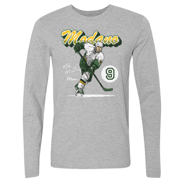 Mike Modano Men's Long Sleeve T-Shirt | 500 LEVEL
