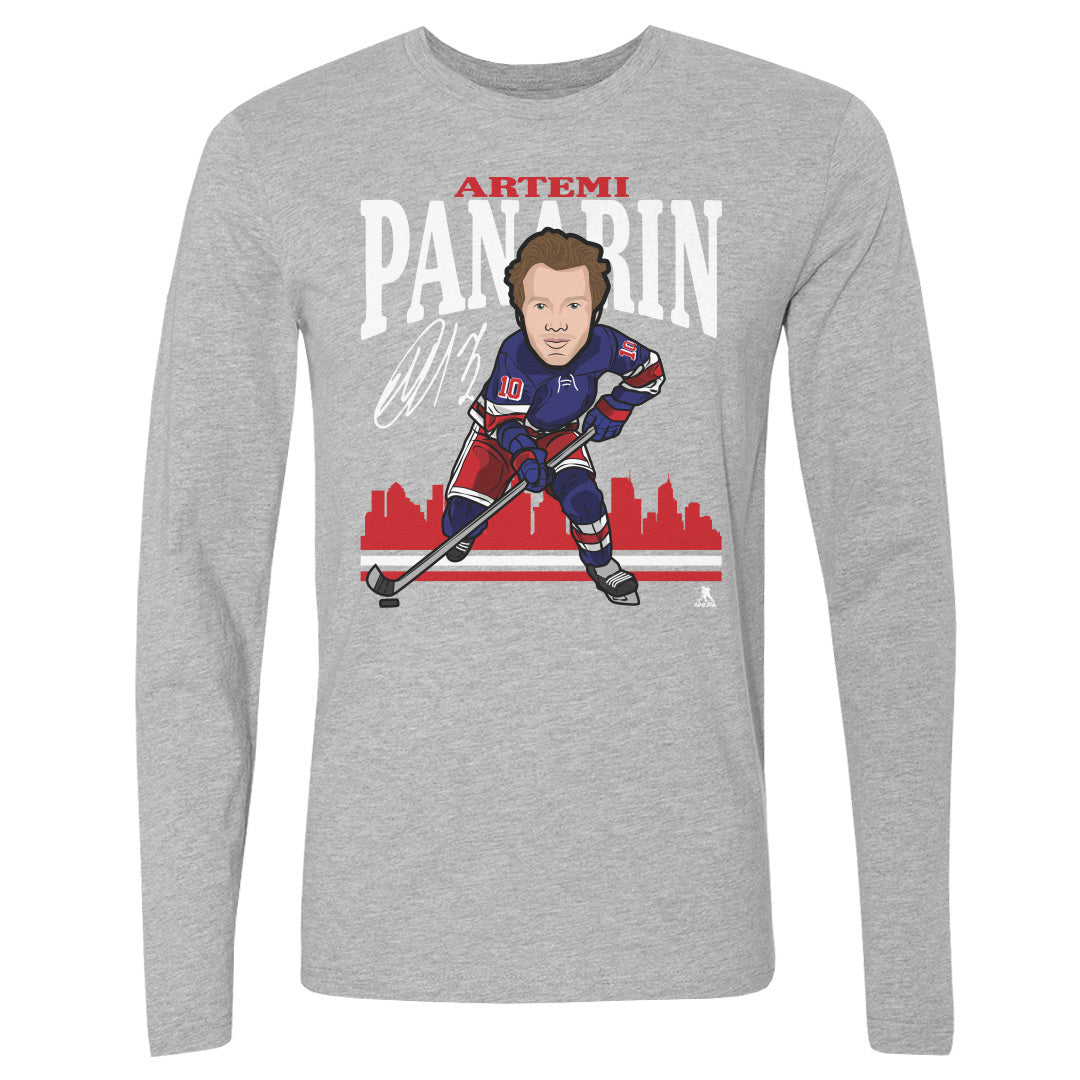 Artemi Panarin Men's Long Sleeve T-Shirt | 500 LEVEL