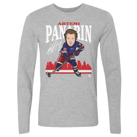 Artemi Panarin Men's Long Sleeve T-Shirt | 500 LEVEL