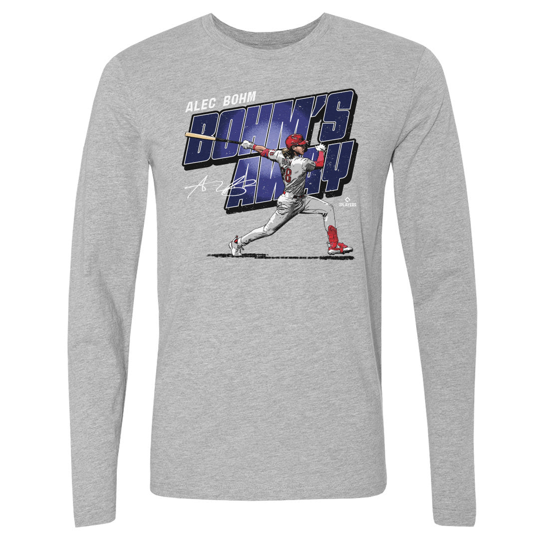 Alec Bohm Men's Long Sleeve T-Shirt | 500 LEVEL