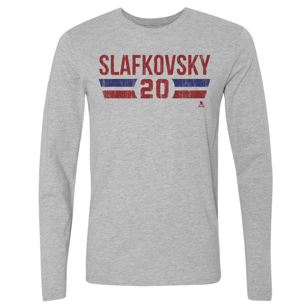 Juraj Slafkovsky Men&#39;s Long Sleeve T-Shirt | 500 LEVEL
