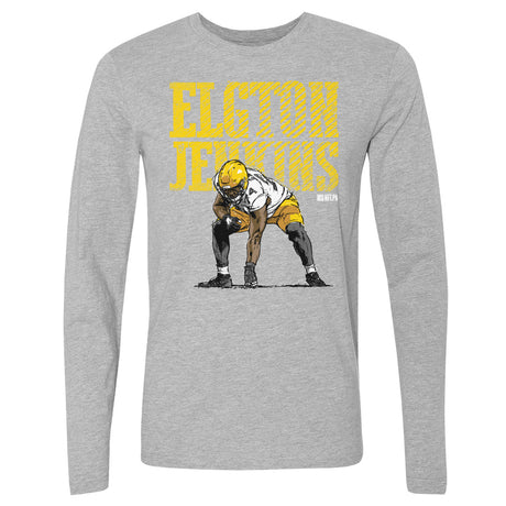 Elgton Jenkins Men's Long Sleeve T-Shirt | 500 LEVEL
