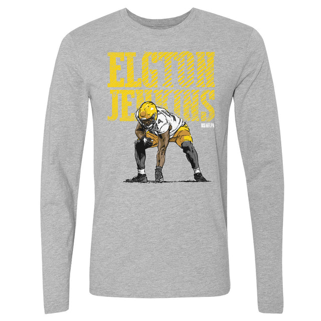 Elgton Jenkins Men's Long Sleeve T-Shirt | 500 LEVEL