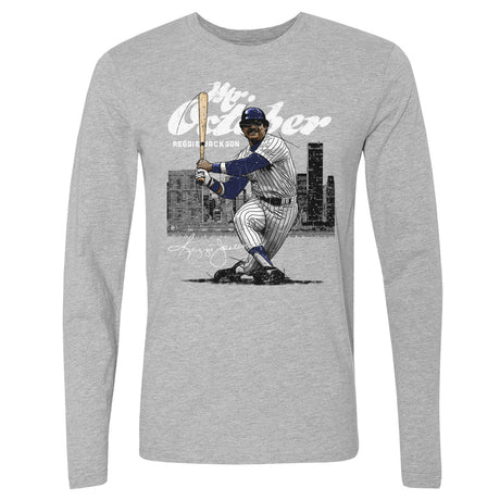 Reggie Jackson Men's Long Sleeve T-Shirt | 500 LEVEL