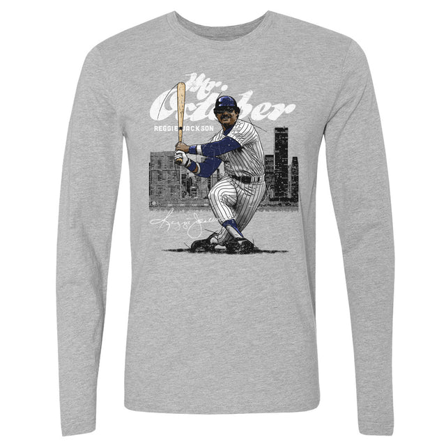 Reggie Jackson Men's Long Sleeve T-Shirt | 500 LEVEL
