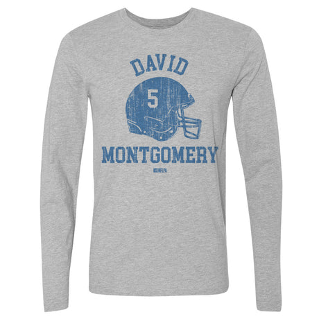 David Montgomery Men's Long Sleeve T-Shirt | 500 LEVEL