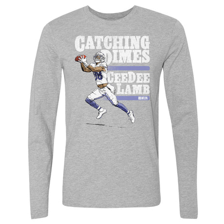 CeeDee Lamb Men's Long Sleeve T-Shirt | 500 LEVEL
