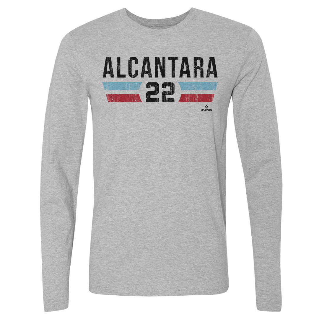 Sandy Alcantara Men's Long Sleeve T-Shirt | 500 LEVEL