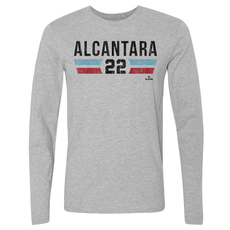 Sandy Alcantara Men's Long Sleeve T-Shirt | 500 LEVEL