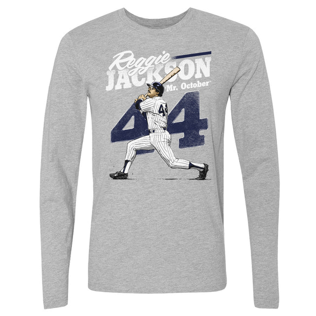 Reggie Jackson Men's Long Sleeve T-Shirt | 500 LEVEL