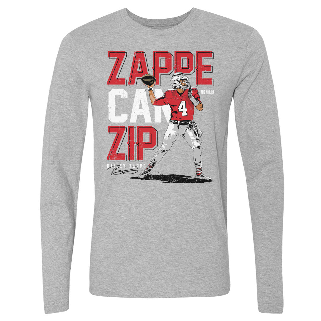 Bailey Zappe New England Zappe Can Zip WHT