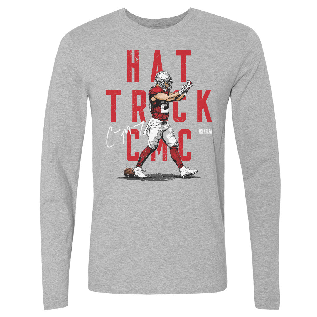 Christian McCaffrey Men's Long Sleeve T-Shirt | 500 LEVEL