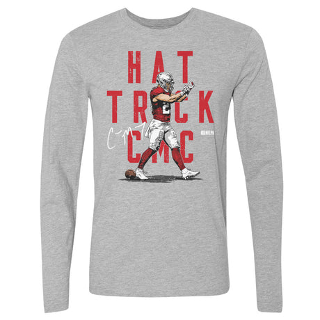 Christian McCaffrey Men's Long Sleeve T-Shirt | 500 LEVEL