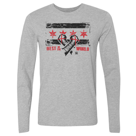 CM Punk Men's Long Sleeve T-Shirt | 500 LEVEL