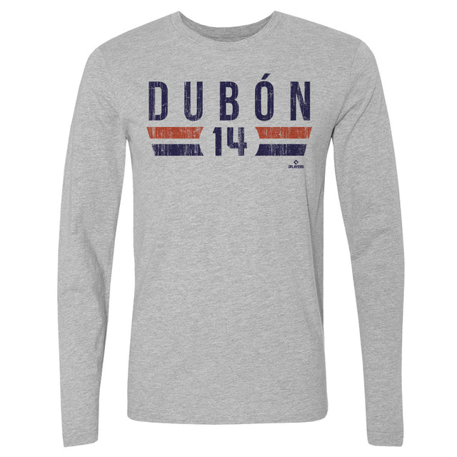 Mauricio Dubon Men's Long Sleeve T-Shirt | 500 LEVEL