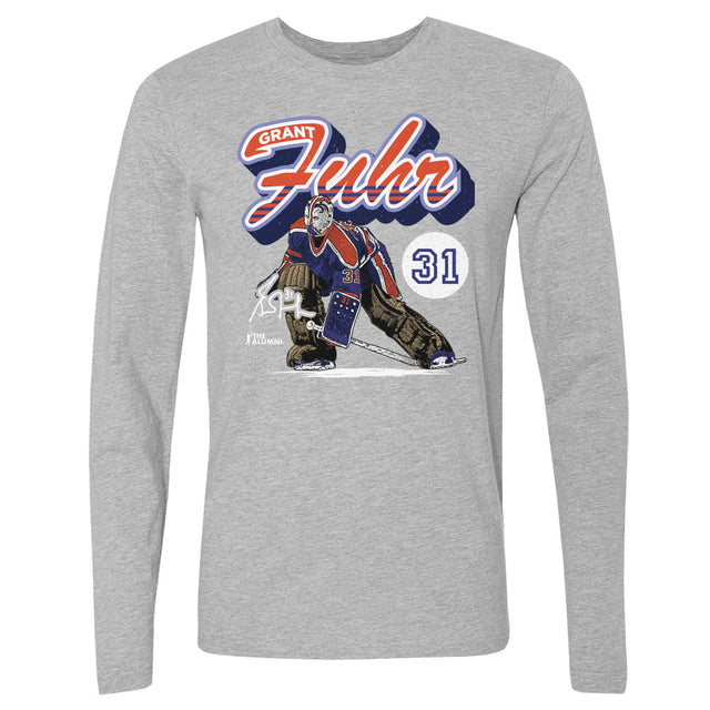 Grant Fuhr Men's Long Sleeve T-Shirt | 500 LEVEL