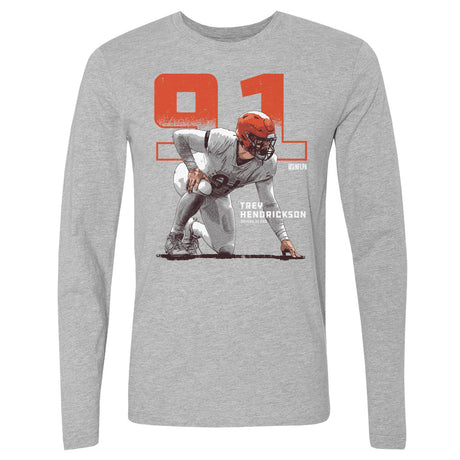 Trey Hendrickson Men's Long Sleeve T-Shirt | 500 LEVEL