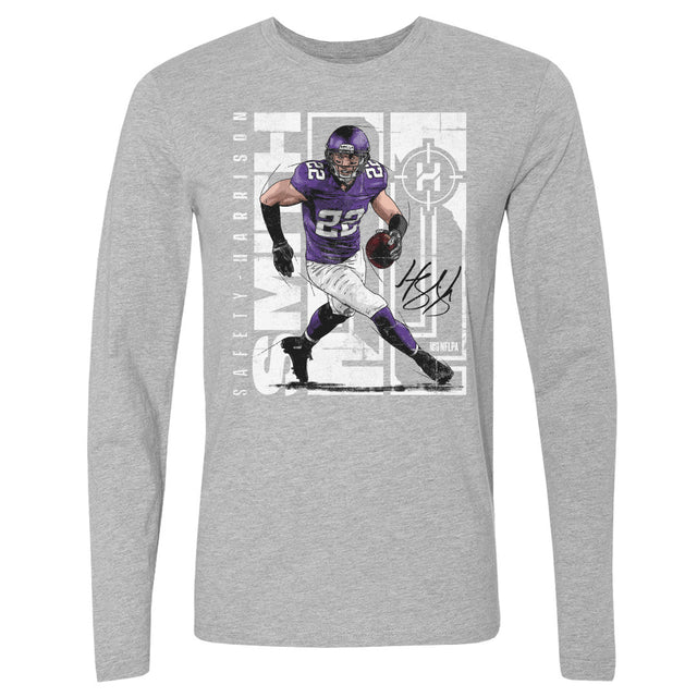 Harrison Smith Men's Long Sleeve T-Shirt | 500 LEVEL