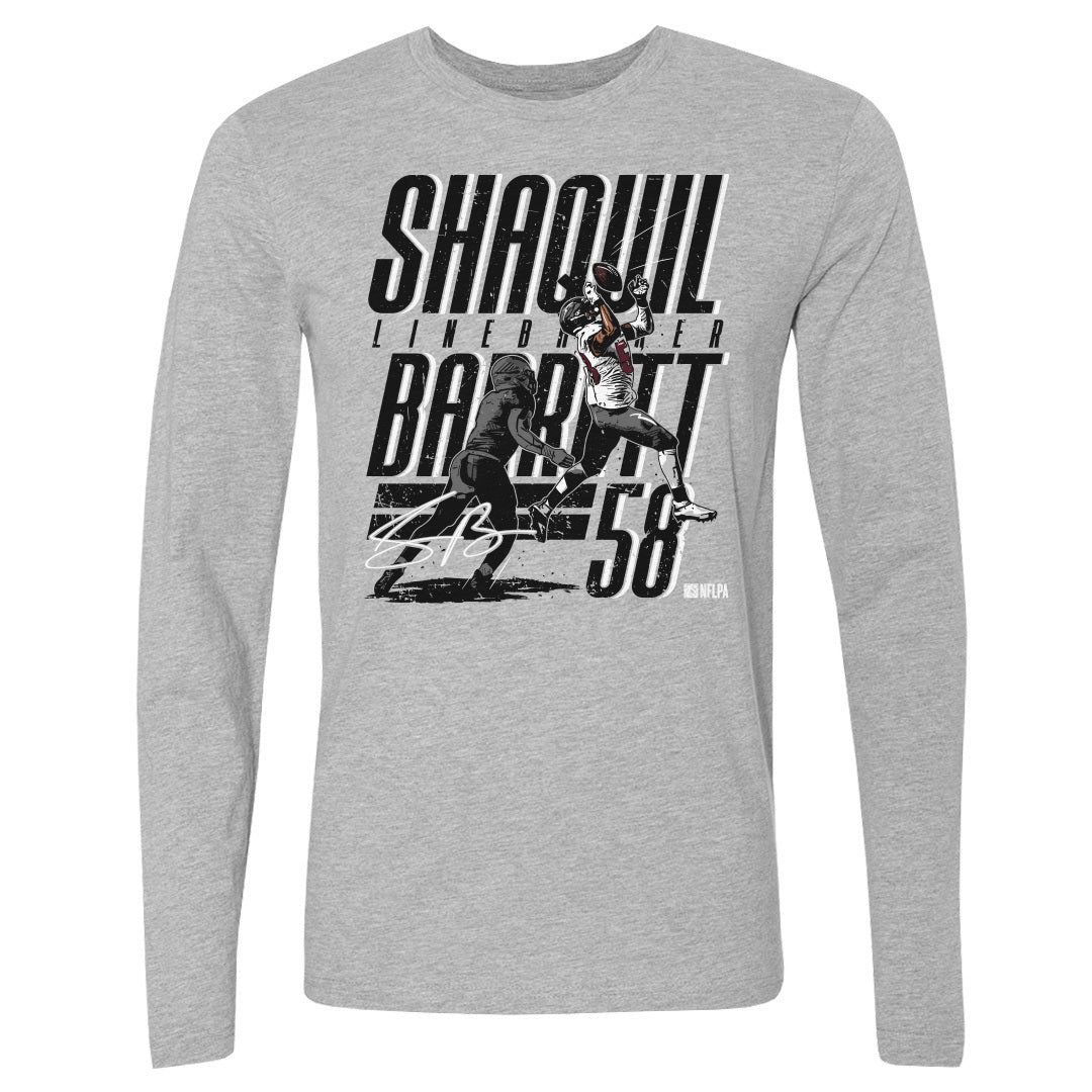 Shaquil Barrett Men&#39;s Long Sleeve T-Shirt | 500 LEVEL