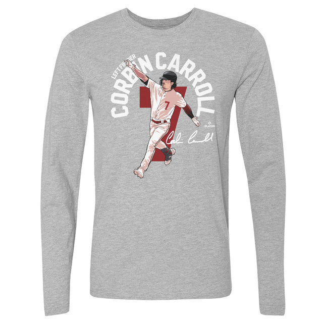 Corbin Carroll Men's Long Sleeve T-Shirt | 500 LEVEL