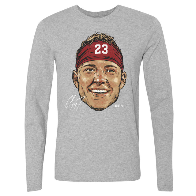 Christian McCaffrey Men's Long Sleeve T-Shirt | 500 LEVEL