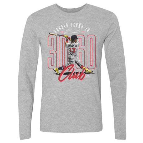 Ronald Acuna Jr. Men's Long Sleeve T-Shirt | 500 LEVEL